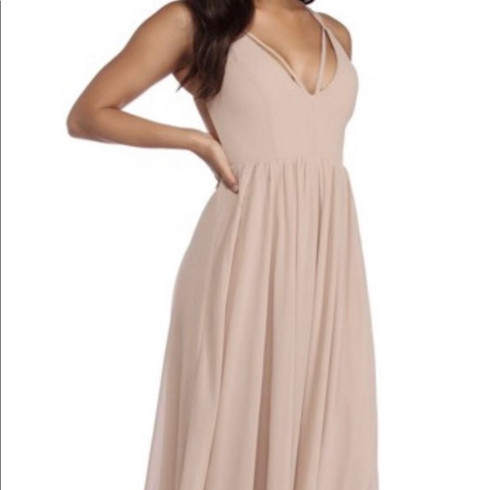 NEW TAUPE DRESS